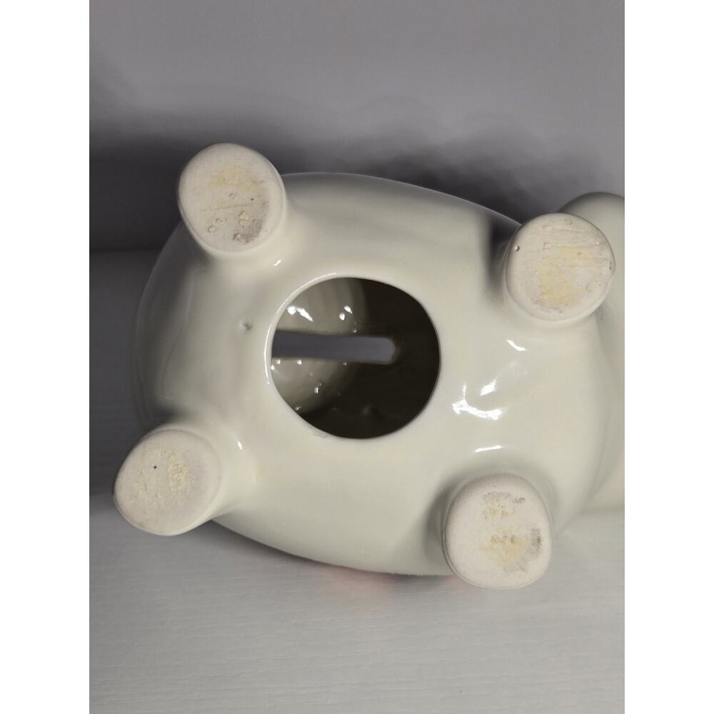 Rare Vintage Corning SPICE OF LIFE Pottery Pig Piggy Bank No Plug. - Picture 9 of 12